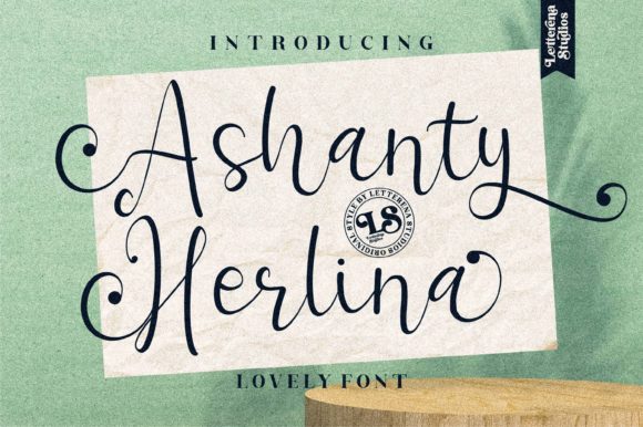 Ashanty Herlina: A Script Font That Elevates Branding