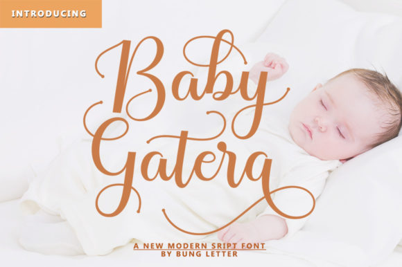 Baby Gatera: A Font for Love and Branding