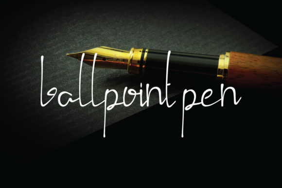 Ballpoint Pen: The Perfect Font for Small Business Branding