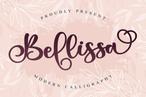 Bellissa: A Handwritten Font for Creative Crafters