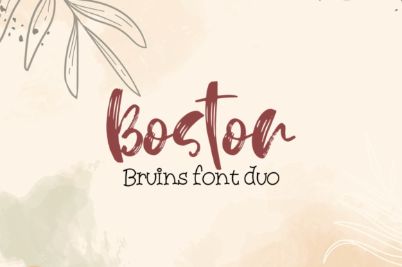 Boston Bruins: A Versatile Font for Web Design