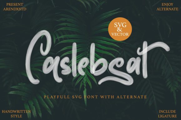 Caslebeat: A Script Font for Campaign Creativity