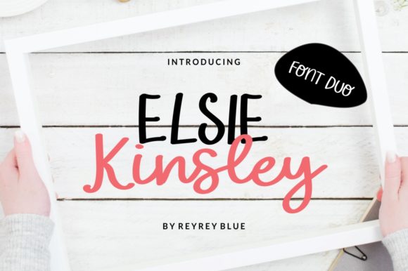 Font Choice That Speaks Volumes: Elsie Kinsley in Action