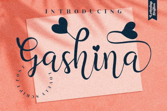 Gashina: A Script Font for Impactful Digital Branding