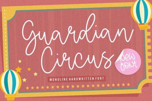 Guardian Circus: A Font That Adds Warmth to Branding
