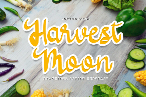 Harvest Moon: A Script Font for Web Design Excellence