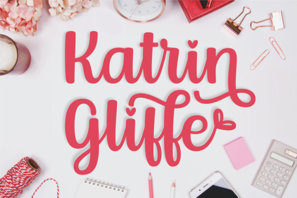 Katrin Gliffe: A Script Font for Modern Web Design