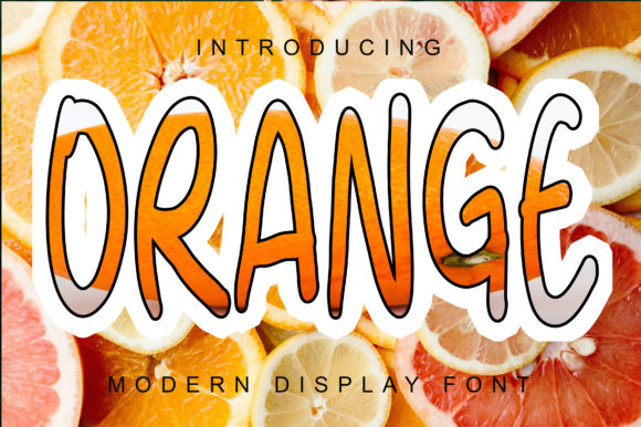 Orange: A Handwritten Font That Adds Warmth to Digital Design
