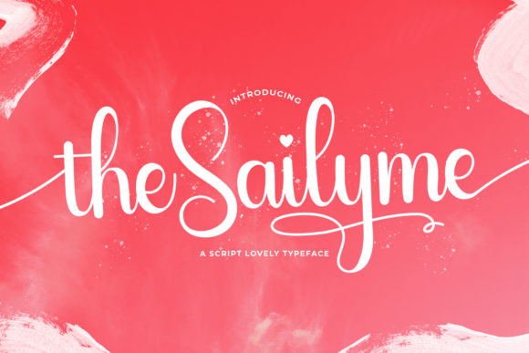 Sailyme: A Script Font for Editorial Elegance