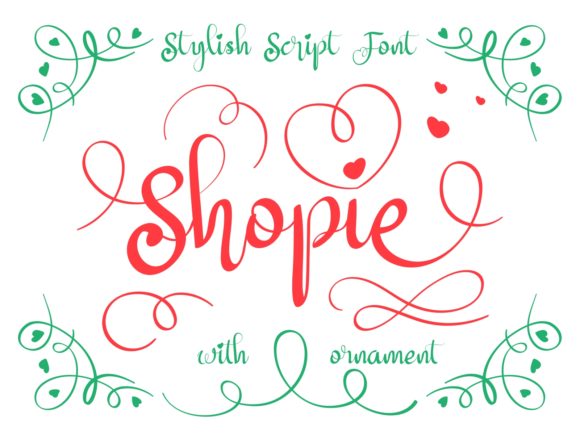 Shopie: The Script Font That Elevates Your Brand’s Visual Story