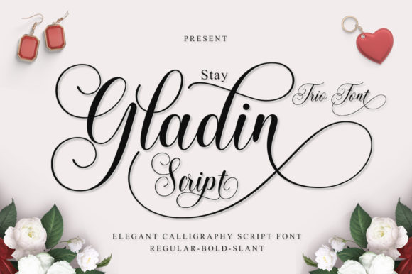 Stay Gladin: A Handwritten Font with Elegance and Charm