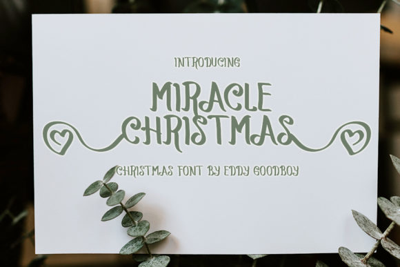 Transform Your Brand with Miracle Christmas Font