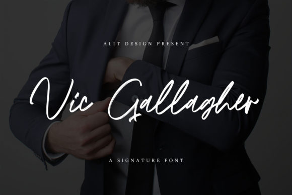 Vic Gallagher: A Timeless Handwritten Font for Modern Marketing
