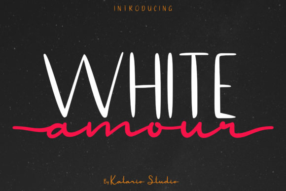 White Amour: The Font That Elevates Your Brand